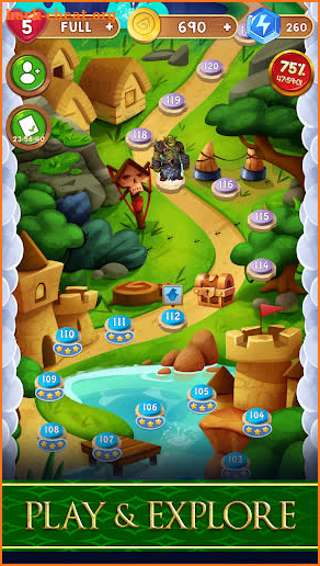 Avalon Jewels Match-3 screenshot