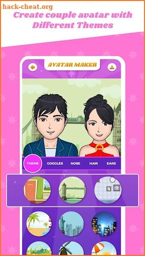 Avatar Maker Cartoon Character screenshot