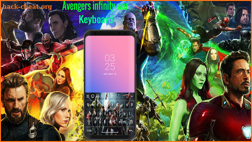 Avengers: Infinity War Keyboard screenshot