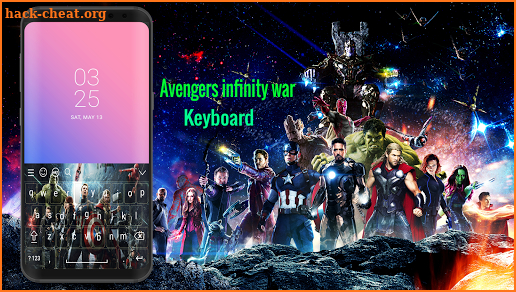 Avengers: Infinity War Keyboard screenshot