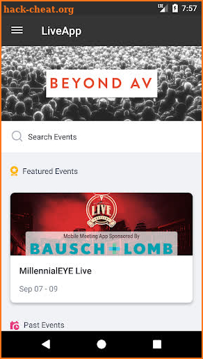 Avenue LiveApp screenshot