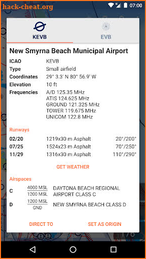 Avia Maps Aeronautical Charts screenshot