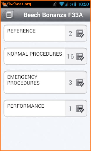 Aviation Checklist screenshot