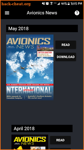 Avionics News screenshot