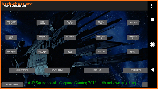 Avp Soundboard screenshot