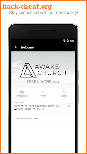 Awake Church App screenshot