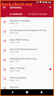 AWCI Convention & INTEX Expo 2018 screenshot