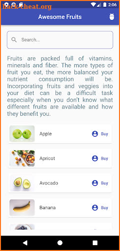 Awesome Fruits screenshot