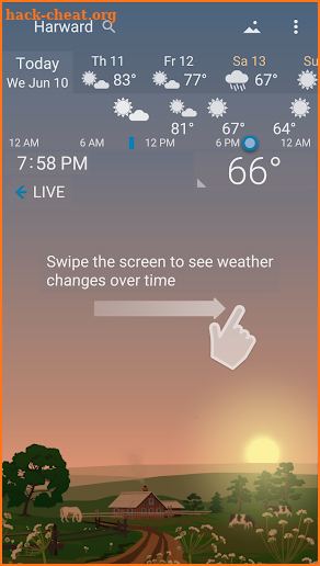 Awesome Weather - YoWindow screenshot