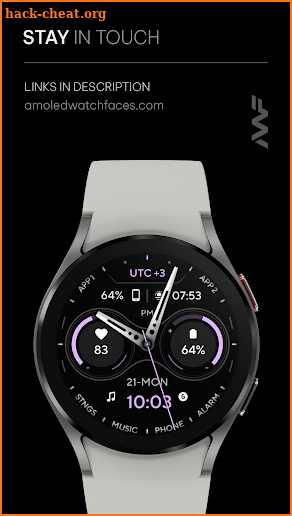 Awf Catalyst - watch face screenshot