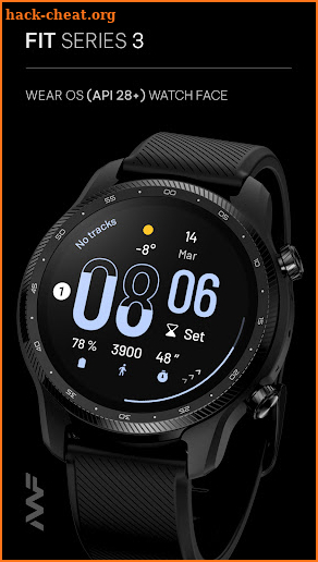 Awf Fit 3 - watch face screenshot