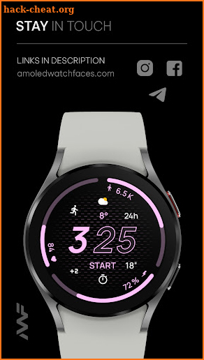 Awf Fit 5 - watch face screenshot