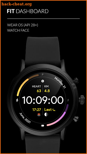 Awf Fit Dashboard - watch face screenshot