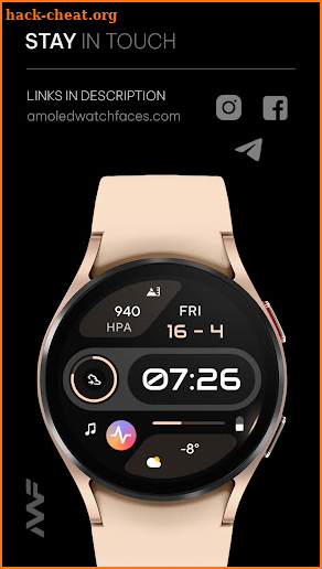 Awf Hive - watch face screenshot