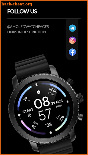 Awf Infograph - watch face screenshot