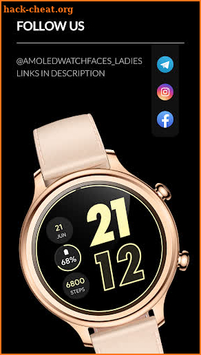 AwF Ladies Run  - watch face screenshot