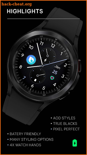 Awf Modern Minimal - watchface screenshot