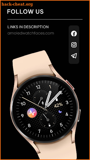 Awf Modern Minimal - watchface screenshot