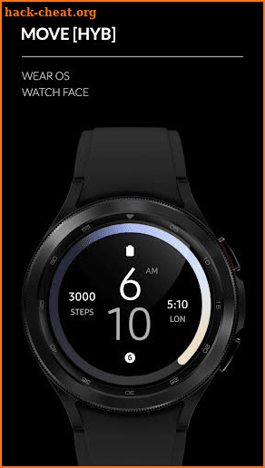 AWF Move [Hyb] - watch face screenshot