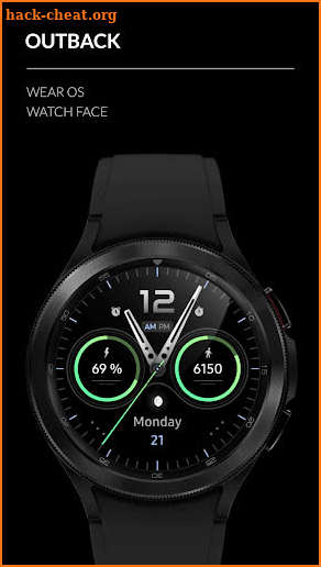 AWF Outback - watch face screenshot