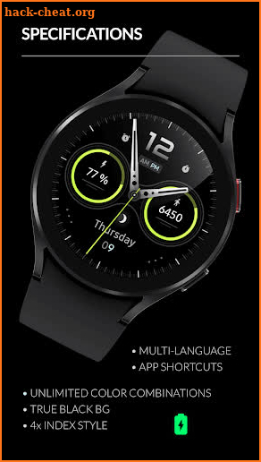 AWF Outback - watch face screenshot