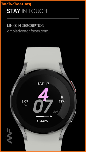 Awf Pace [PRO] - watch face screenshot