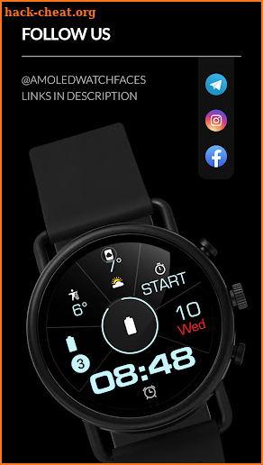 Awf Parts - watch face screenshot