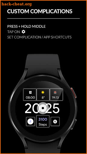 AWF Pixel - watch face screenshot