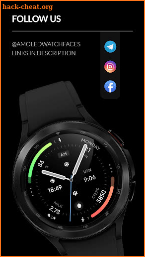 AWF Polar [Analog] - watch face screenshot