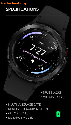 AWF Polar [Event] - watch face screenshot