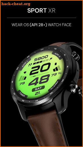 Awf SPORT xR: Watch face screenshot