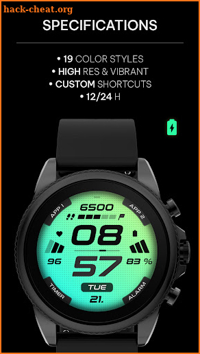 Awf SPORT xR: Watch face screenshot