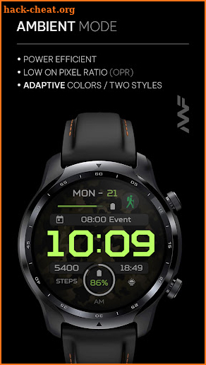 Awf TACT [Q] - watch face screenshot