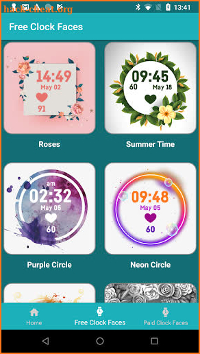 Awooche Fitbit Clock Faces screenshot