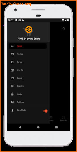 AWS Movies Store screenshot