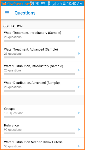 AWWA Exam Prep screenshot