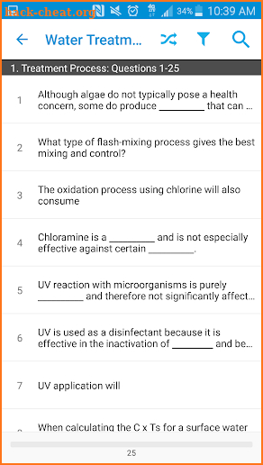 AWWA Exam Prep screenshot