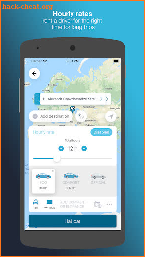 AXEL - Taxi Hailing & Personal Driver Service screenshot