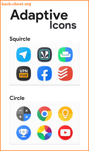 Axiom - Adaptive Icon Pack screenshot