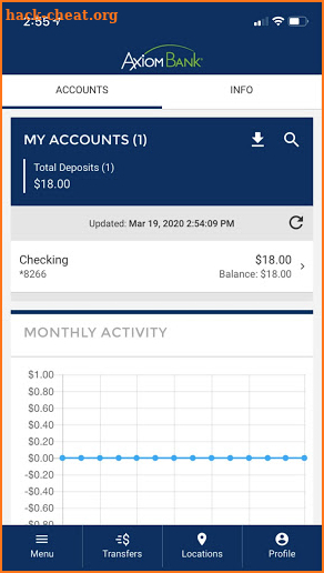 Axiom Bank screenshot