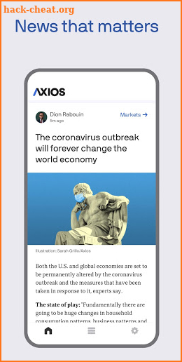 Axios screenshot