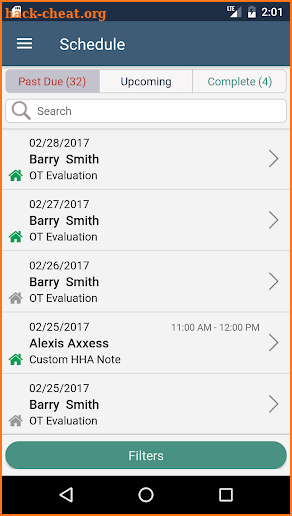 Axxess HomeCare screenshot