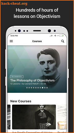 Ayn Rand University screenshot