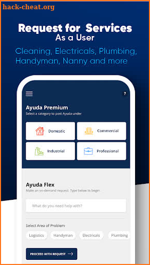 Ayuda App screenshot