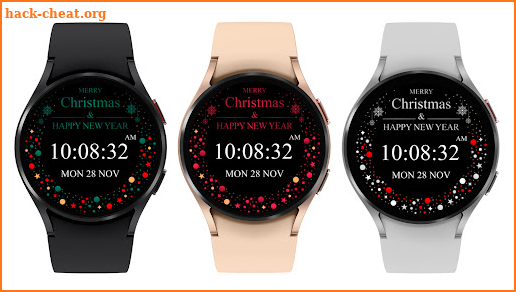 AZ215 Christmas Watch Face screenshot