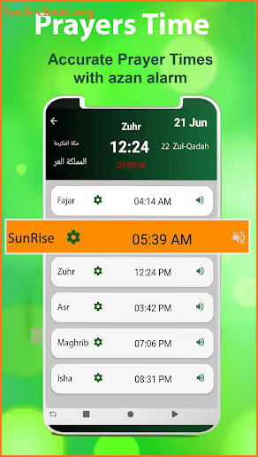 Azan Prayer Time Alarm: Namaz screenshot