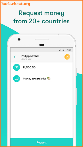 Azimo Money Transfer screenshot