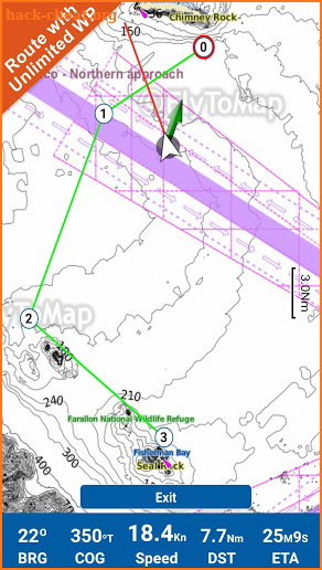 Azores Islands GPS Map Navigator screenshot