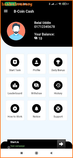 B-coin Cash - Complete Task & Earn Money screenshot