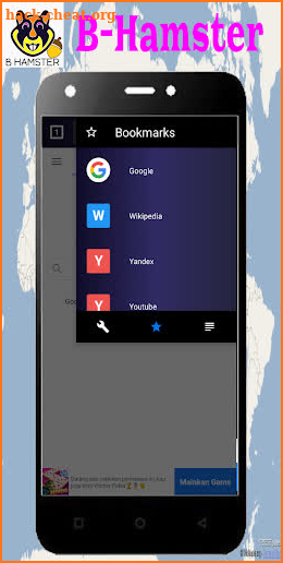 B-Hamster  Browser Anti blokir tercepat screenshot